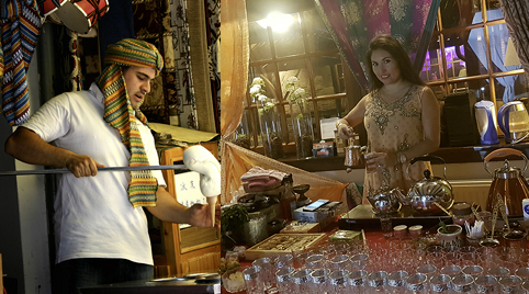 Arabische catering en professioneel personeel
