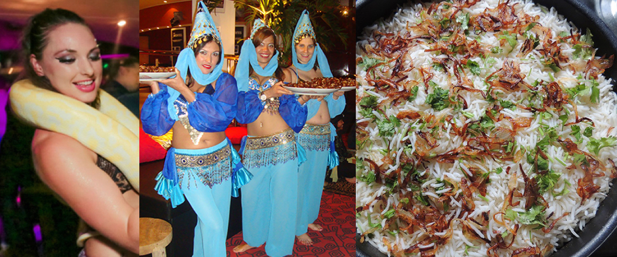 Arabisch catering voor feest